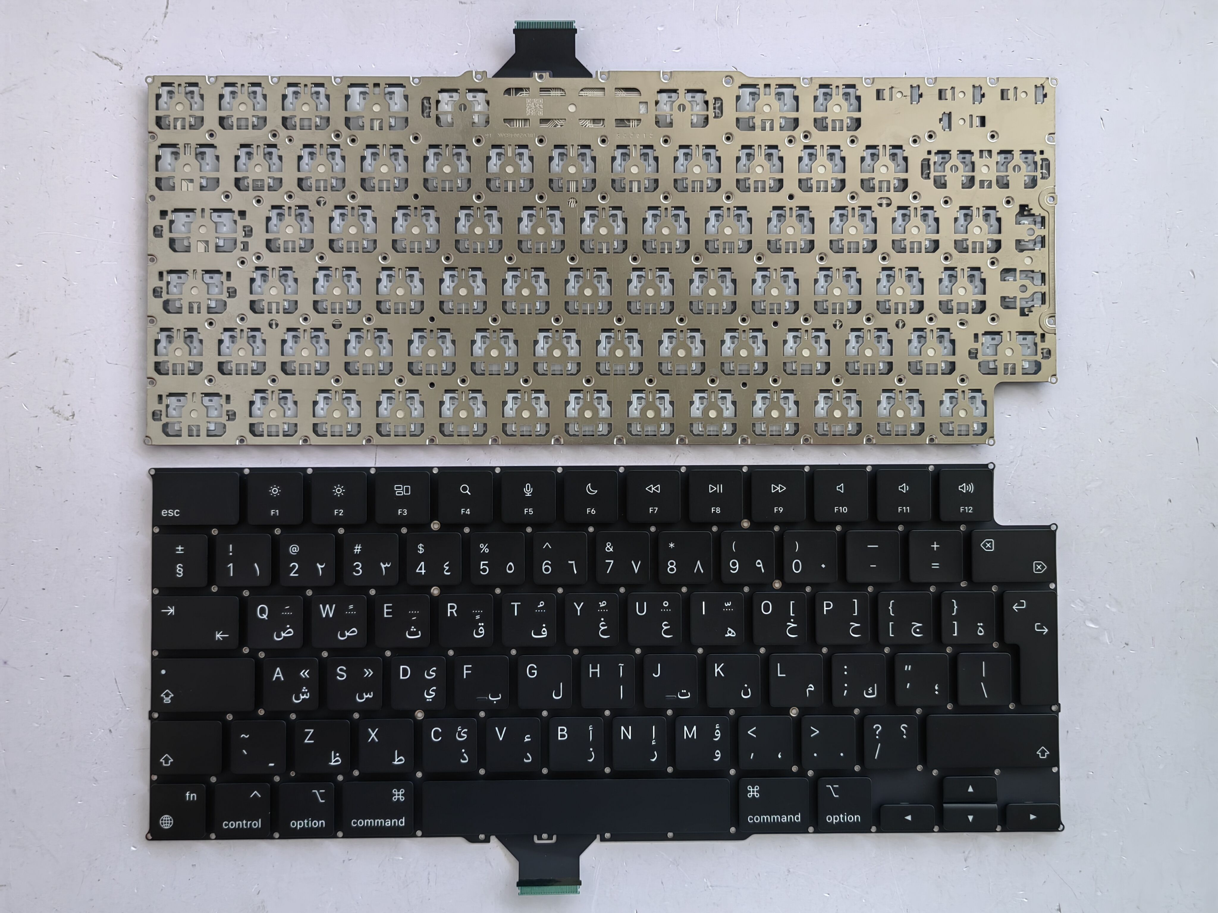 Picture of New Replacement Laptop Keyboard For APPLE A2485 Enter/A2442/A2779/A2780/A2918/A2991/A2992 BLACK AR Layout